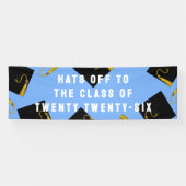 Afscheid Eindexamenklas 2025 Spandoek (Horizontaal)