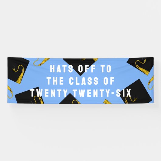 Afscheid Eindexamenklas 2025 Spandoek (Horizontaal)