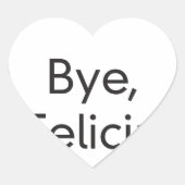 afscheid felicia hart sticker (Voorkant)