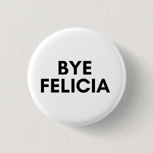 afscheid felicia ronde button 3,2 cm