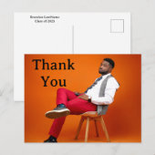Afscheid Foto Bedankt Briefkaart (Voorkant / Achterkant)