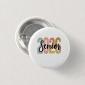 Afscheid Geschenk Afgestudeerde 2026 Senior 2026 Ronde Button 3,2 Cm (Voorkant /achterkant)