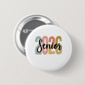 Afscheid Geschenk Afgestudeerden 2026 Afstudeerdip Ronde Button 5,7 Cm (Voorkant /achterkant)