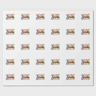 Afscheid Geschenk Afgestudeerden 2026 Cadeaupapier