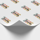 Afscheid Geschenk Afgestudeerden 2026 Cadeaupapier (Hoek)