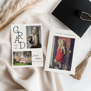 Afscheid Geslaagd Klas van Twee Foto's Toevoegen A Aankondiging