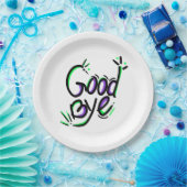 afscheid grappige citaten papieren bordje (Feest)