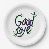 afscheid grappige citaten papieren bordje (Voorkant)