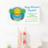 Afscheid Hallo Pensioen Pensioenbaanbreker Spandoek (Insitu)