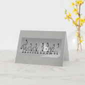 ** AFSCHEID *** JE WORDT "GEMIST" KAART (Gele Bloem)