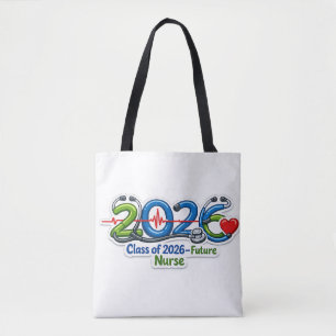 Afscheid Klasse 2026 Toekomstige Verpleegkundigen Tote Bag