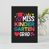 Afscheid kleuterklas eindexamen Prek afstuderen Kaart (Staand voorkant)