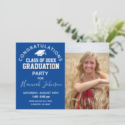 Afscheid middelbare school 2023 aankondiging (Staand voorkant)