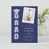 Afscheid middelbare school wetenschap techniek mar kaart (Staand voorkant)