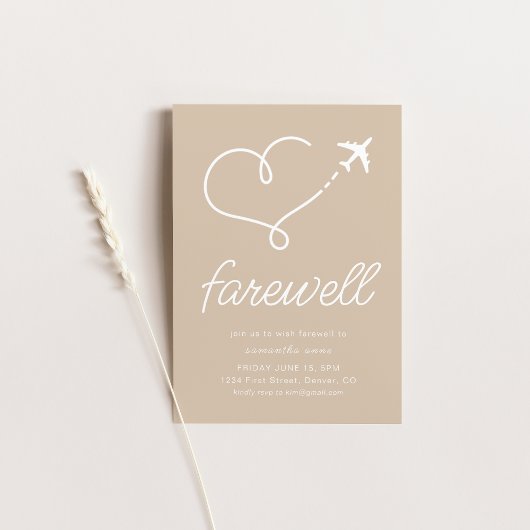 Afscheid Moving Pensioen Partij Uitnodigen met Vli Kaart