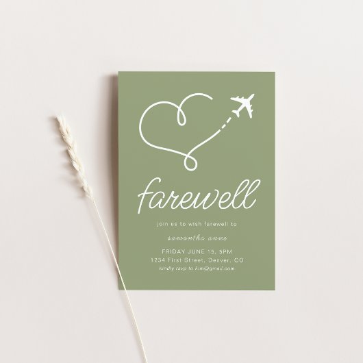 Afscheid Moving Pensioen Partij Uitnodigen met Vli Kaart