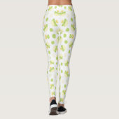 Afscheid nemen met Cute Frog en Crown Leggings (Achterkant)