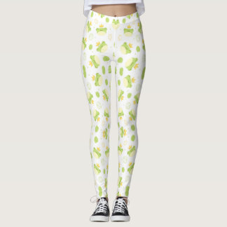 Afscheid nemen met Cute Frog en Crown Leggings