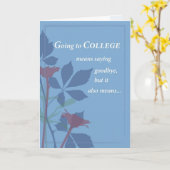 Afscheid nemen van college kaart (Gele Bloem)