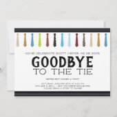 Afscheid nemen van de Stropdas Kaart (Voorkant)