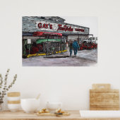 afscheid nemen van een beperkte uitgave van de era poster (Keuken)