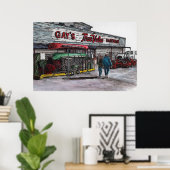 afscheid nemen van een beperkte uitgave van de era poster (Thuiskantoor)