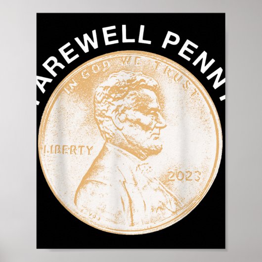 Afscheid Penny - US Pennies Productie Poster (Voorkant)