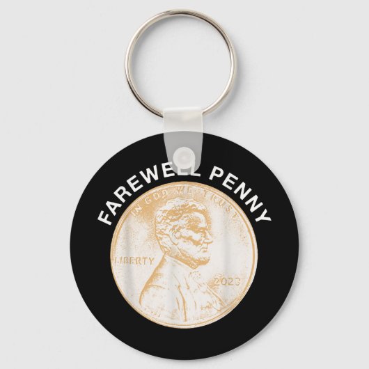 Afscheid Penny - US Pennies Productie Sleutelhanger (Voorkant)
