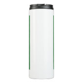 Afscheid pensioen golfclubs krans themafeest thermosbeker (Achterkant)