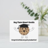 Afscheid Smart Cookie Funny Personaliseer Briefkaart (Staand voorkant)