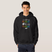 Afscheid van de 3de graad Hallo 4de graad Hoodie (Voorkant volledig)