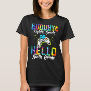 Afscheid van de 8e graad Hallo 9e graad 2022 T-shirt