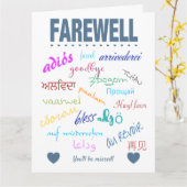 Afscheid van de Kaart - Je zult gemist worden (Gele Bloem)