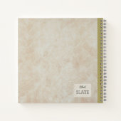 Afscheid van de lente Bloem Gepersonaliseerde Comp Notitieboek (Achterkant)