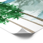 Afscheid van de Meisjes in het Bos Welkomstbord Poster (Hoek)