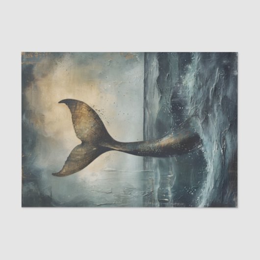 AFSCHEID VAN DE ZEEMEERMIN ONTKOPPELDE WEEFSELPAPI TISSUEPAPIER (Voorkant)