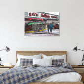 Afscheid van een tijdperk Limited Edition Canvas P Afdruk (Insitu (Slaapkamer))