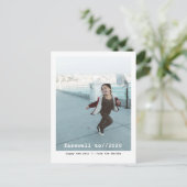 Afscheid van het 2020 Minimalist Photo Briefkaart (Staand voorkant)