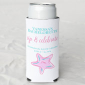 Afscheid Van Het Meisje Bruidsfeest Drinken En Vie Seltzer Blikjeskoeler