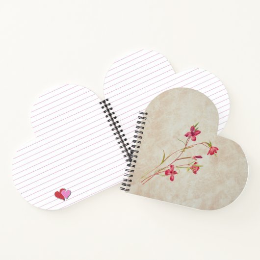 Afscheid van Spring Flower Notitieboek (Binnen)