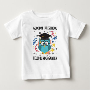 afscheid voorschoolse hallo kleuterschool T-Shirt