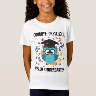afscheid voorschoolse hallo kleuterschool T-Shirt