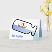 Afscheid Wenskaart Kaart (Gele Bloem)