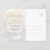 Afscheidfeest Afstudeerfeest Foto Moderne Uitnodig Uitnodiging Briefkaart (Achterkant)