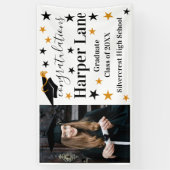 Afscheidfeest Maatwerk Foto Spandoek (Verticaal)
