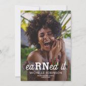 Afscheidfeest Moderne Verpleegkundige School Kaart (Voorkant)