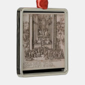 Afscheiding van Henri IV Metalen Ornament (Rechts)