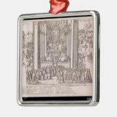 Afscheiding van Henri IV Metalen Ornament (Links)