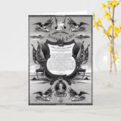 Afscheids Adres van General Robert E. Lee Kaart (Gele Bloem)