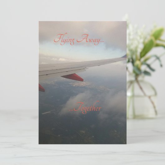 Afscheids/ Andere/Lege kaart/Schrijf je eigen noti Save The Date (Staand voorkant)